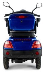 VELECO FASTER Seniorenmobil 4-Rad, 1000W, Lithium-Ionen-Akku, ElektroRoller, Blau – Bild 4