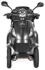 VELECO FASTER Seniorenmobil 4-Rad, ElektroRoller mit Sitz, Lithium-Akku, Grau – Bild 2