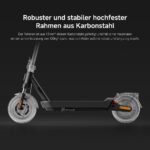 Xiaomi 5 Max E-Scooter mit Straßenzulassung, bis 60 km Reichweite, 20 km/h, 10" Luftreifen, Dual-Federung & App – Bild 11