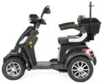 VELECO FASTER Seniorenmobil 4-Rad, ElektroRoller mit Sitz, Lithium-Akku, Grau – Bild 5