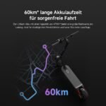 Xiaomi 5 Max E-Scooter mit Straßenzulassung, bis 60 km Reichweite, 20 km/h, 10" Luftreifen, Dual-Federung & App – Bild 5