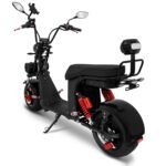 Rolektro E-Chopper E-Moped 45 km/h, 3000W, Li-Ion-Akku, 2-Sitzer, E-Cruiser mit Straßenzulassung – Bild 6