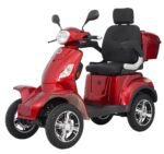 VITA CARE 4000 Li Seniorenmobil, 25 km/h, bis 50 km Reichweite, Lithium-Ionen-Akku, 4-Rad, Straßenzulassung, Rot