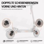 Kukirin G2 E-Scooter, Offroad-Elektroroller, bis 55 km Reichweite, Elektro-Scooter für Erwachsene – Bild 4