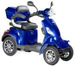 VELECO FASTER Seniorenmobil 4-Rad, 1000W, Lithium-Ionen-Akku, ElektroRoller, Blau – Bild 5