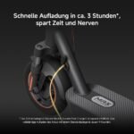 Xiaomi 5 Max E-Scooter mit Straßenzulassung, bis 60 km Reichweite, 20 km/h, 10" Luftreifen, Dual-Federung & App – Bild 8