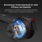 Xiaomi 5 Max E-Scooter mit Straßenzulassung, bis 60 km Reichweite, 20 km/h, 10" Luftreifen, Dual-Federung & App – Bild 10