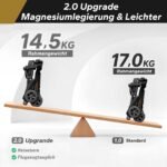 MediHoist YL-985S Elektromobil 4-Rad, 14,5 kg, bis 40 km Reichweite, Ultralight, Schwarz – Bild 2