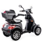 VELECO FASTER Seniorenmobil 4-Rad, ElektroRoller mit Sitz, Lithium-Akku, Grau – Bild 8