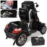 Rolektro E-Quad 25 V.3 Pro Elektromobil 4-Rad, 1000W, Lithium-Akku, bis 80 km Reichweite, Straßenzulassung, Schwarz – Bild 6
