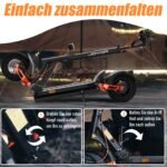 JOYOR T6E Pro E-Scooter mit ABE, Blinker, bis 100 km Reichweite, 150 kg Tragkraft & Hydraulikfederung – Bild 6