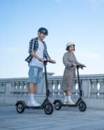 E-Scooter mit Straßenzulassung, 10", 20 km/h, bis 32 km Reichweite, Blinker, App, Federung & Dual-Bremssystem – Bild 8