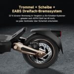 NAVEE ST3 Pro D E-Scooter, TÜV-geprüft, Straßenzulassung, 75 km Reichweite, 4-fach Federung, App & LED – Bild 8