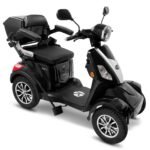 Rolektro E-Quad 25 V.3 Pro Elektromobil 4-Rad, 1000W, Lithium-Akku, bis 80 km Reichweite, Straßenzulassung, Schwarz