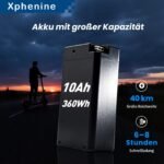 E-Scooter mit Straßenzulassung, 10" Reifen, bis 70 km Reichweite, komfortable Federung & ideal für Pendler – Bild 4