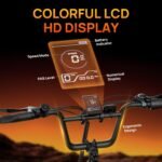 URLIFE E-Bike 20" x 3.0 Fat Tire, 48V 13Ah Akku, 250W Motor, bis 100 km Reichweite, für Damen & Herren – Bild 7