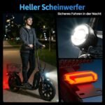 iScooter F7 E-Scooter mit Straßenzulassung, 500W, 36V 20,8Ah, 16×3" Fat Tire, bis 100 km Reichweite & App – Bild 8