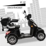 Rolektro E-Quad 25 V.3 Pro Elektromobil 4-Rad, 1000W, Lithium-Akku, bis 80 km Reichweite, Straßenzulassung, Schwarz – Bild 7