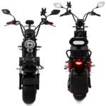 Rolektro E-Chopper E-Moped 45 km/h, 3000W, Li-Ion-Akku, 2-Sitzer, E-Cruiser mit Straßenzulassung – Bild 5