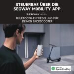 Segway-Ninebot MAX G3 D E-Scooter, Straßenzulassung, bis 80 km Reichweite, 130 kg Tragkraft, Hydraulikfederung – Bild 8