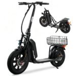 iScooter F7 E-Scooter mit Straßenzulassung, 500W, 36V 20,8Ah, 16×3" Fat Tire, bis 100 km Reichweite & App