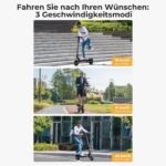 Ausom L1 E-Scooter mit ABE, 500W, bis 90 km Reichweite, 20 km/h, Dual-Federung & Scheibenbremsen – Bild 5