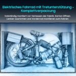 nakxus 26T1-PRO E-Bike 26 Zoll, 36V 18,2Ah Akku, 250W, 7-Gang, 90–130 km Reichweite, LCD-Display, IPX5 – Bild 6