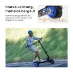 Ausom L1 E-Scooter mit ABE, 500W, bis 90 km Reichweite, 20 km/h, Dual-Federung & Scheibenbremsen – Bild 3