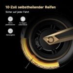 NAVEE ST3 Pro D E-Scooter, TÜV-geprüft, Straßenzulassung, 75 km Reichweite, 4-fach Federung, App & LED – Bild 7