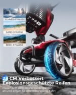 Serianie Faltbares Seniorenmobil, klappbares Elektromobil, 4-Rad, bis 150 kg Tragkraft – Bild 4