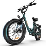 URLIFE E-Bike 20" x 3.0 Fat Tire, 48V 13Ah Akku, 250W Motor, bis 100 km Reichweite, für Damen & Herren