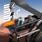 URLIFE E-Bike 16" x 3.0 für Erwachsene, 250W Motor, 48V Akku, bis 100 km Reichweite – Bild 4