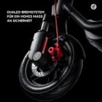 Segway-Ninebot F2 Pro D II E-Scooter, Straßenzulassung, bis 65 km Reichweite, 120 kg Tragkraft, Doppelfederung – Bild 7