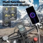 BURCHDA E-Bike mit Doppel-Motor, 95/190 Nm Drehmoment, 48V 20Ah Akku, für Damen & Herren – Bild 5