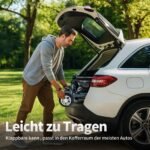 Freejoyer Seniorenmobil Elektromobil 4-Rad, klappbar, 15 km/h, kompakter Mobilitätsroller – Bild 2