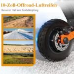 JOYOR S10S E-Scooter, 60V 18Ah, bis 85 km Reichweite, 10" Offroad-Reifen, Hydraulikbremsen & Dual-Federung – Bild 6