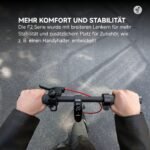 Segway-Ninebot F2 Pro D II E-Scooter, Straßenzulassung, bis 65 km Reichweite, 120 kg Tragkraft, Doppelfederung – Bild 5