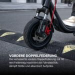 Segway-Ninebot F2 Pro D II E-Scooter, Straßenzulassung, bis 65 km Reichweite, 120 kg Tragkraft, Doppelfederung – Bild 4