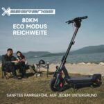 Segway-Ninebot MAX G3 D E-Scooter, Straßenzulassung, bis 80 km Reichweite, 130 kg Tragkraft, Hydraulikfederung – Bild 12